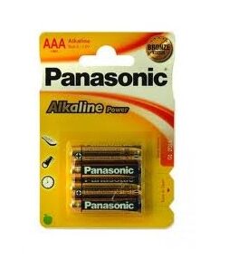 PILA ALCALINA AAA LR03 PANASONIC